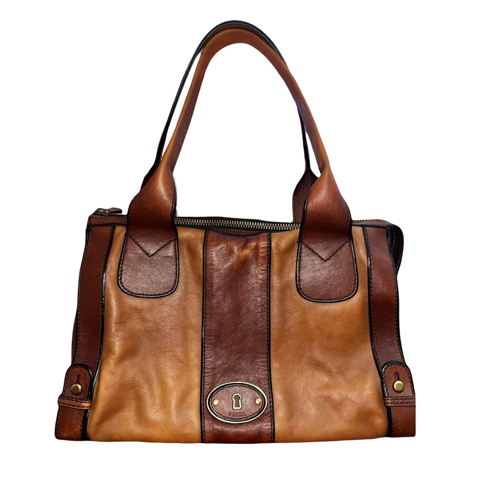 Fossil Brown Leather Bag